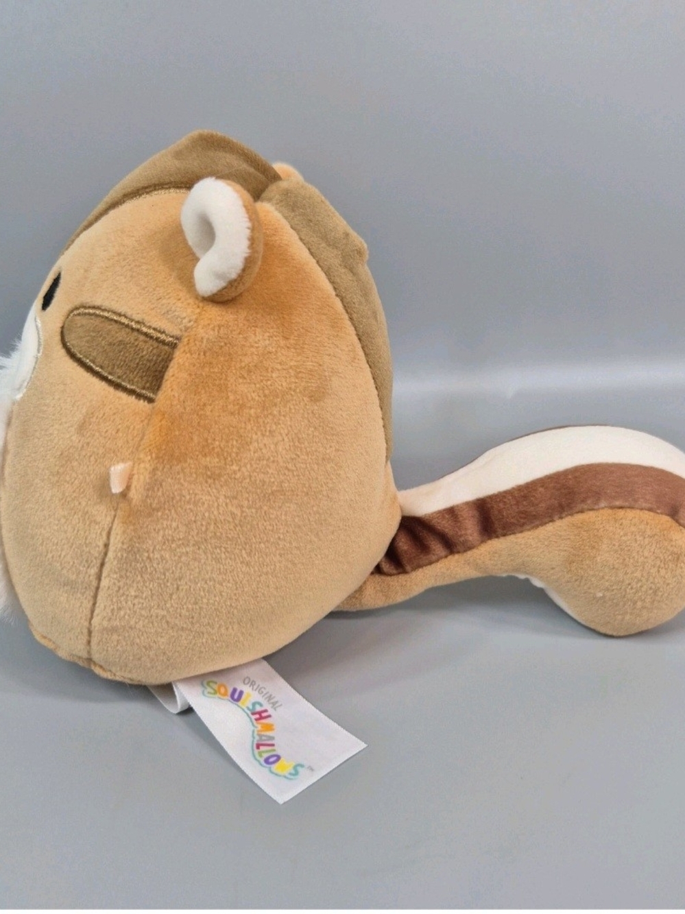 Squishmallow MelzIe the Chipmunk 5" Brown Plush Fuzzy Belly Pre Loved - Picture 3 of 6